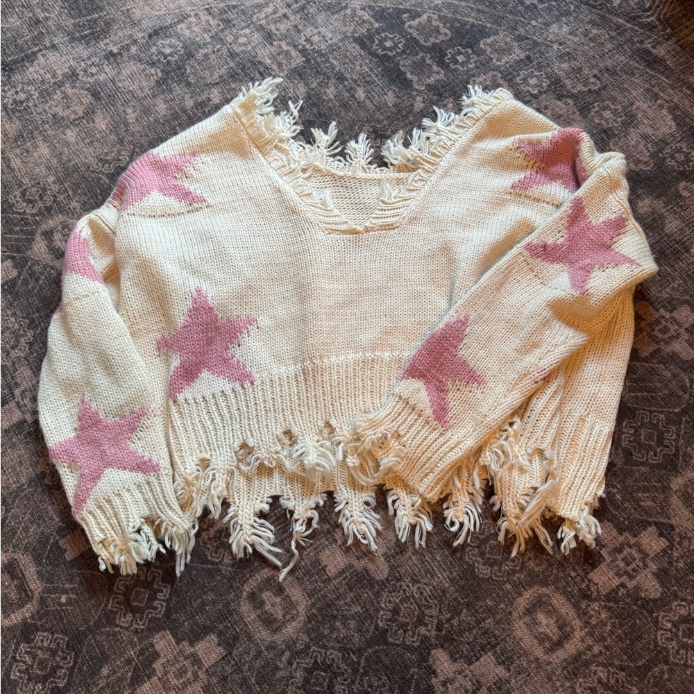 OFF THE SHOULDER BOUTQUE SWEATER